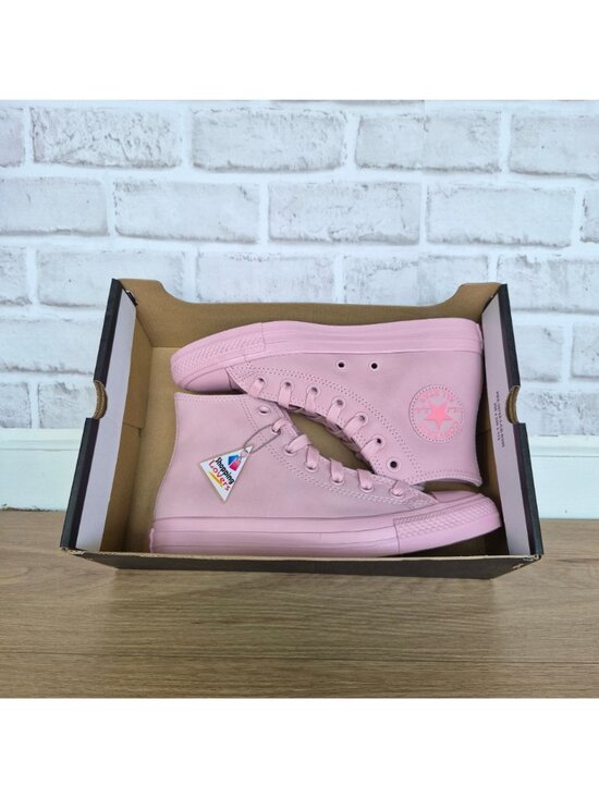 Converse Chuck Taylor All Star Nubuck Hi Pink Sz 5.5 Mens Shoes Sneakers A20395C